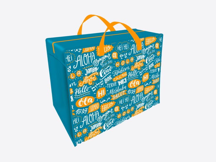 Sac de rangement "Language"