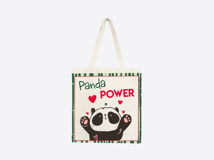 Tote bag "Panda Power 2.0"