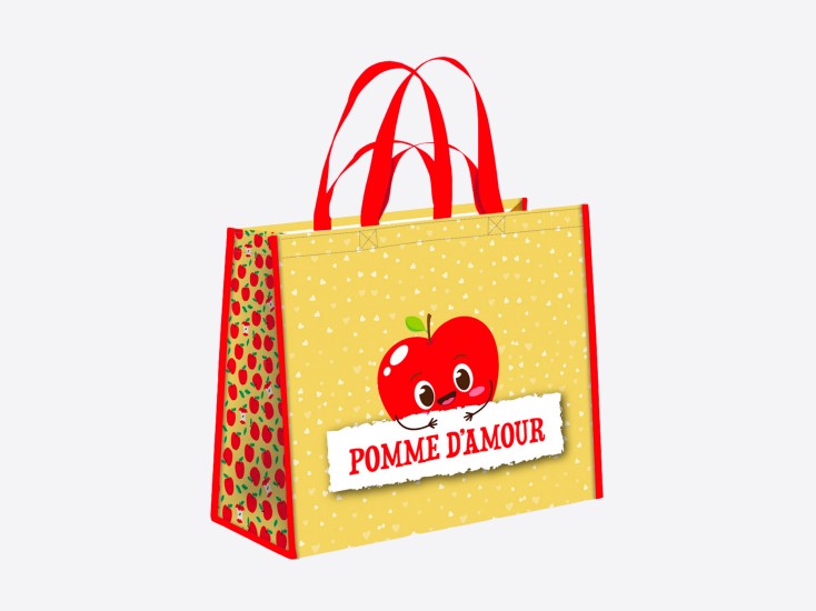 Maxi-Cabas "Pomme d'Amour"
