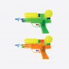 Pistolet à eau double jet 17 cm (lot de 12)