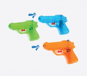 Pistolet à eau 12 cm  (lot de 12)