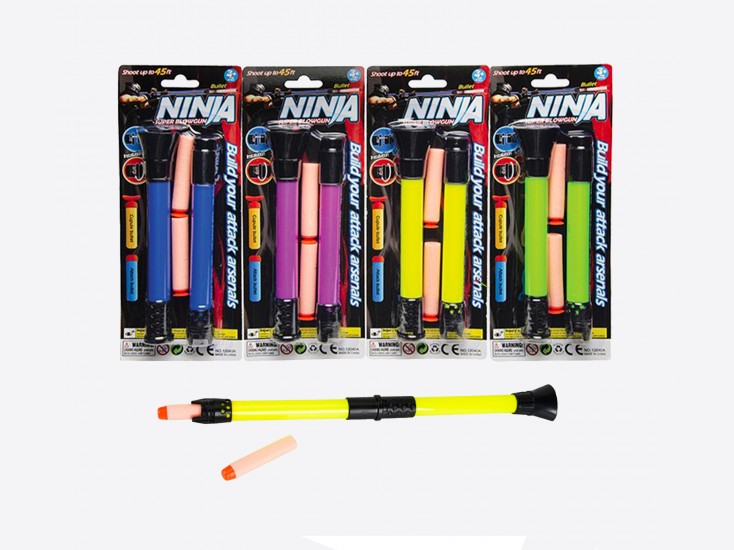 Sarbacane ninja (lot de 12)