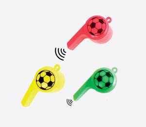 Sifflet foot (lot de 12)