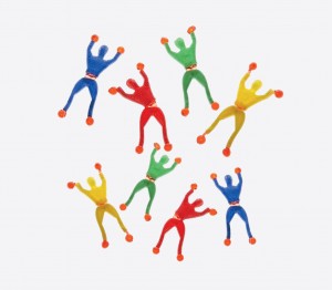 Sticky acrobate ninja  (lot de 12)