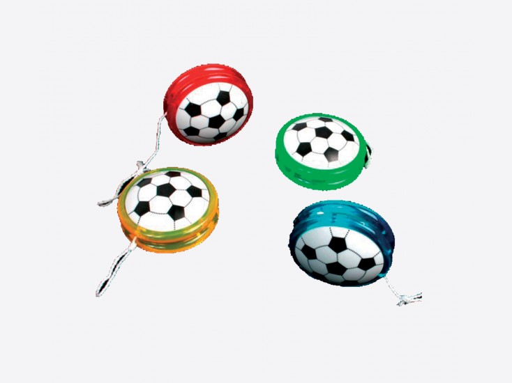 Yoyo lumineux foot (lot de 12) - La Souris Verte