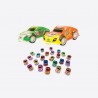 Voiture fun rétrofriction (lot de 12)
