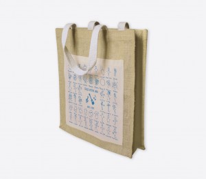 Sac en jute avec poche