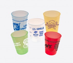 Gobelet 12/10 cl - Marquage 1 couleur