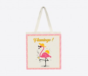 Tote bag "Flamingo Love"
