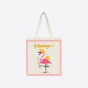 Tote bag "Flamingo Love"