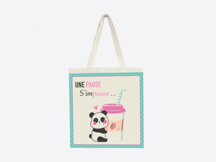 Tote bag "Pause"