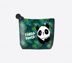 Porte monnaie "Panda Power"