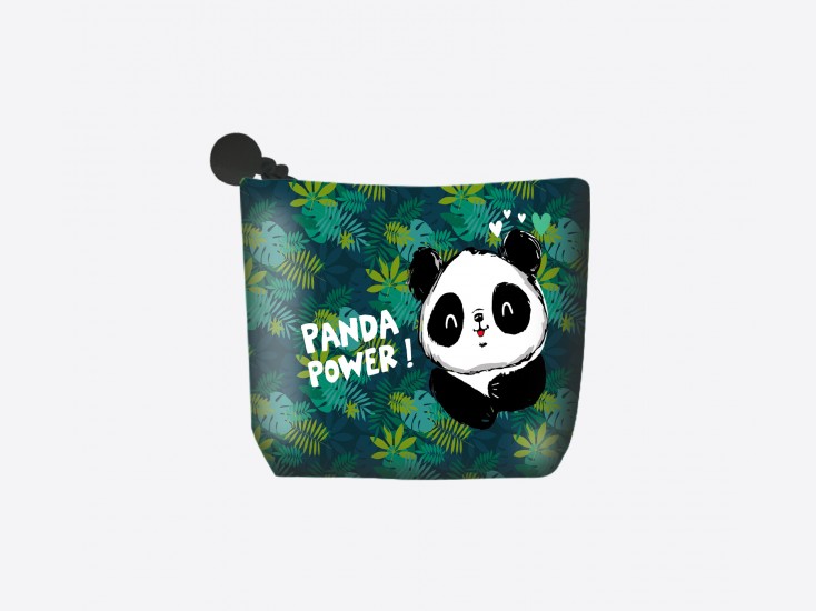 Porte monnaie "Panda Power"