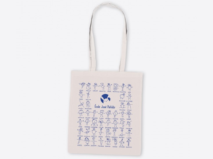 Tote bag classique écru