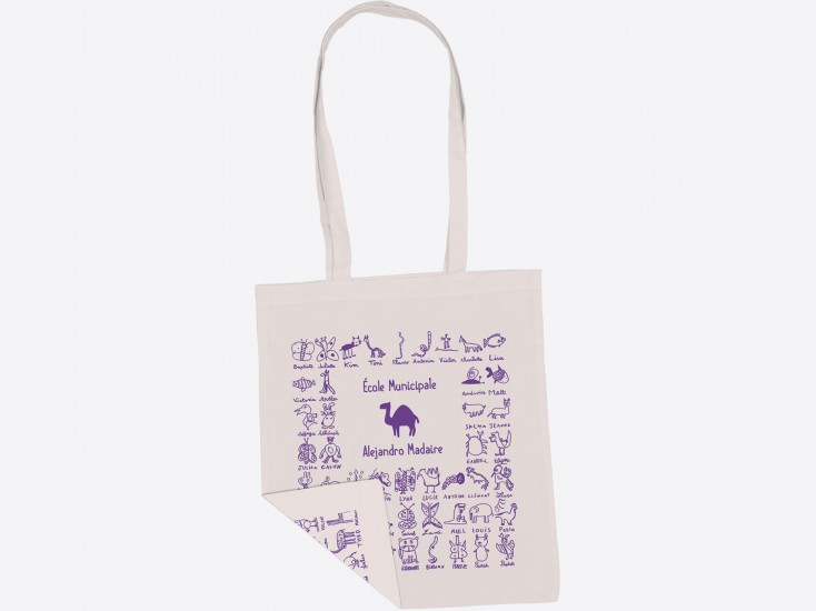 Tote bag classique écru