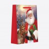 Sac Cadeaux "Père Noël" (32x26 cm)