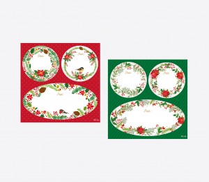 360 étiquettes Cadeaux De Noël - Autocollantes, Motifs Père Noël, Bonhomme De Neige, Pour Emballages Cadeaux