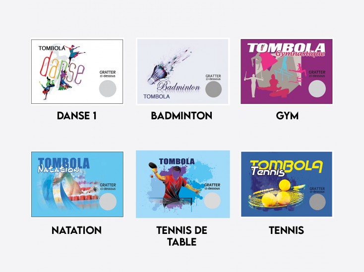 Tombola 100% gagnant - Kit 8