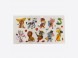 Stickers Animal (lot de 12)