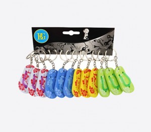 Porte-clés chaussure tong (lot de 12)