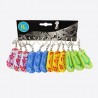 Porte-clés chaussure tong (lot de 12)