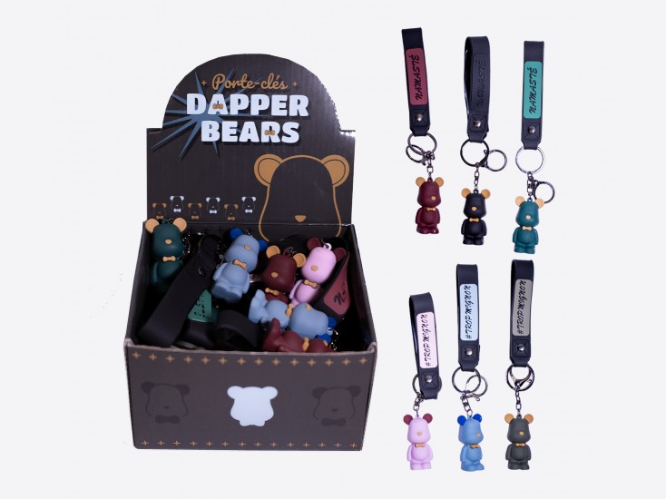 Porte-clés Dapper Bear