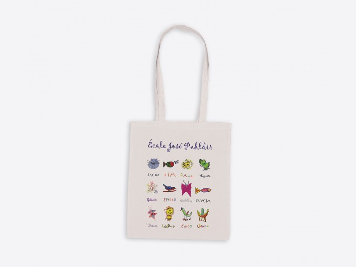 Tote bag avec impression photo