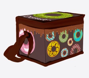 Lunch Bag "Donuts"