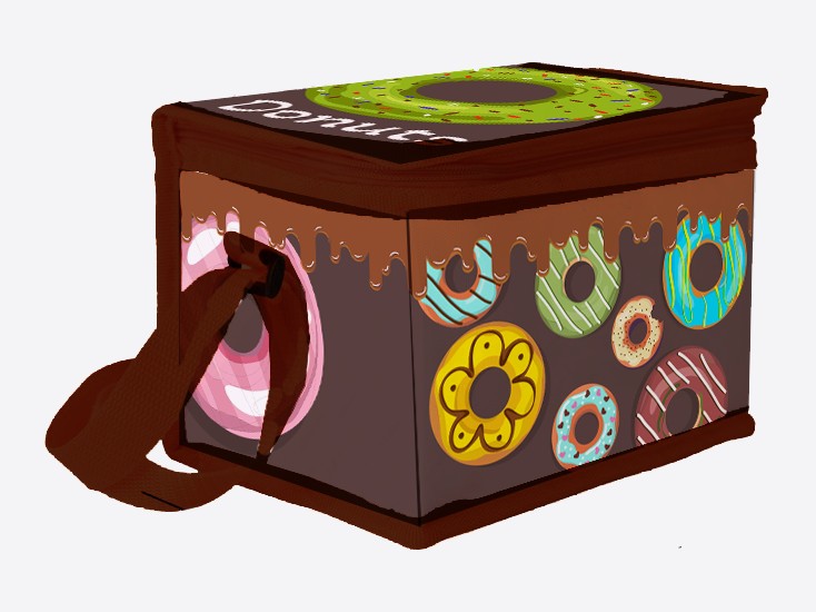 Lunch Bag "Donuts"