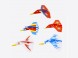 Maquette 3D avion (lot de 48)