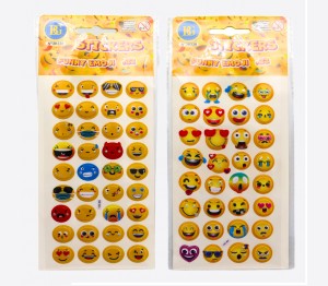 Stickers 3D humoristique (lot de 12)