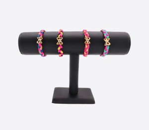 Bracelet tresse nœud papillon (lot de 48)