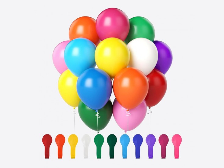 Ballon à gonfler hélium  (lot de 100)