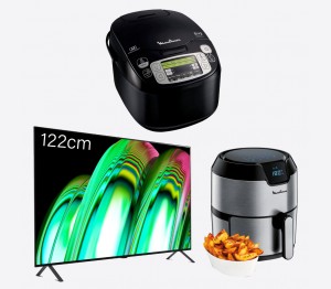 Tombola Double chance (Smart TV 122 cm) - Kit 17