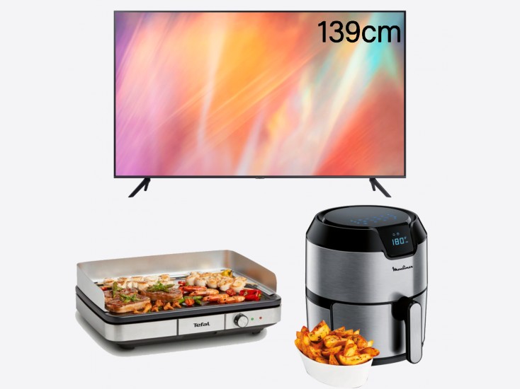 Tombola maxi bénéfices (Smart TV 140cm) - Kit 33