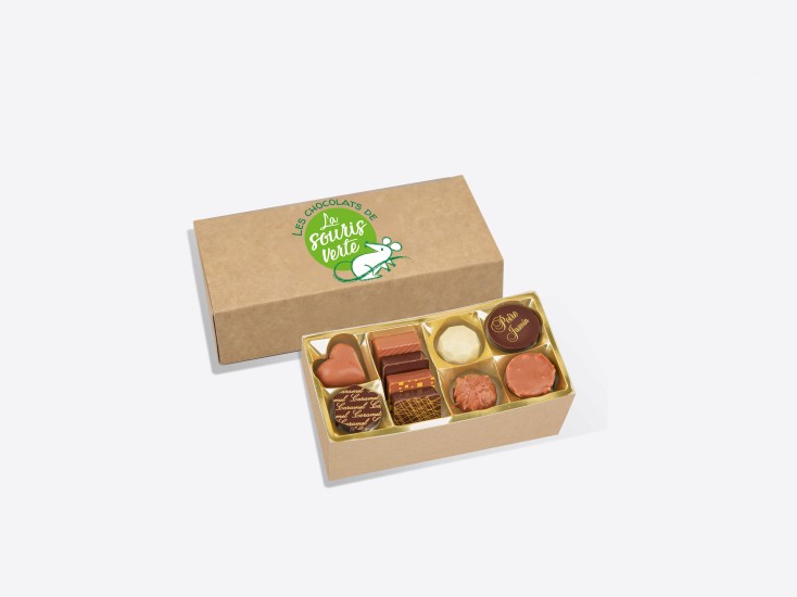 Ballotin coeur de chocolat