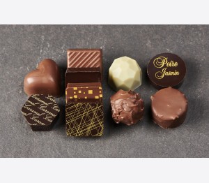 Ballotin coeur de chocolat
