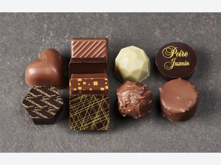 Ballotin coeur de chocolat