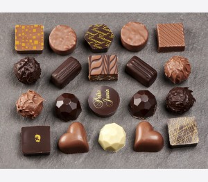 Ballotin coeur de chocolat