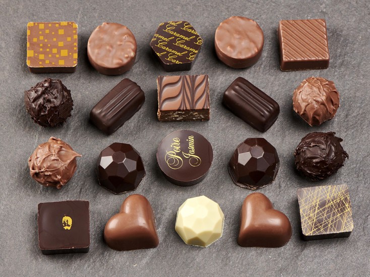 Ballotin coeur de chocolat