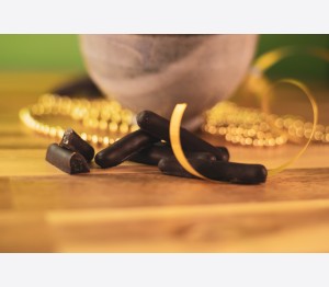 Ballotin d'orangettes au chocolat noir