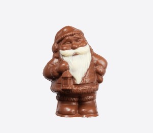 Père Noël chocolat 14 cm