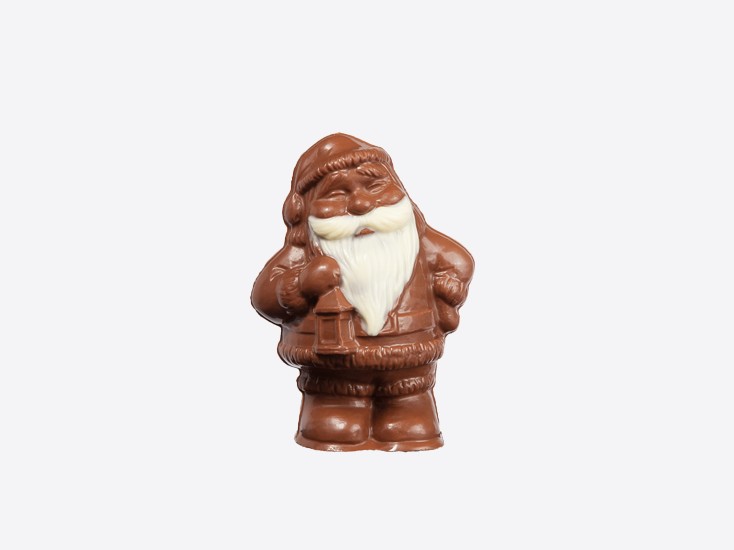 Père Noël chocolat 14 cm