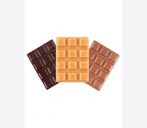 Mini tablettes assorties (noir/lait/ambre)