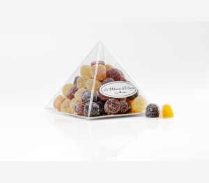 Pyramide de pâtes de fruits assorties