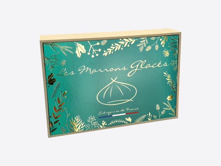 Coffret 8 marrons glacés