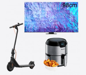 Tombola 100% gagnant (Smart TV 98 cm) - Kit 10