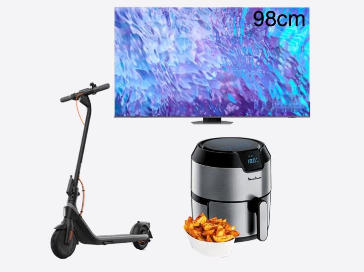 Tombola 100% gagnant (Smart TV 98 cm) - Kit 10