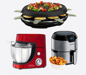 Kit 18 lots pour Quin - Robot pétrin Masterchef (version Friteuse sans huile Air Fryer XL Moulinex)