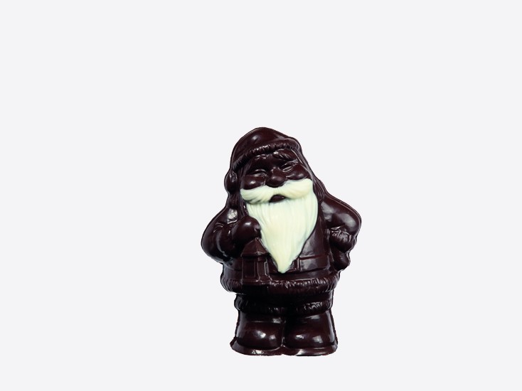 Père Noël chocolat 14 cm